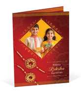 Beautiful Rakhi Personalised Greeting Card